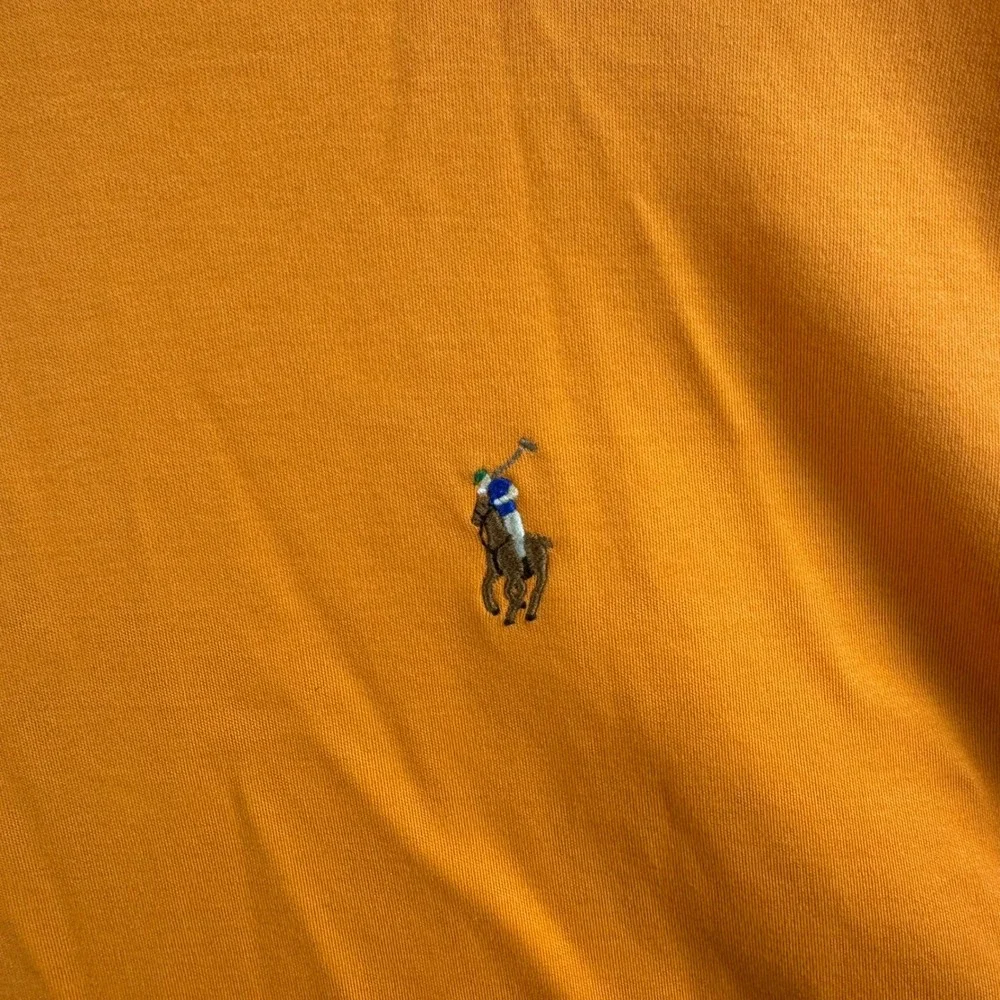 Polo Ralph Lauren Orange Short Sleeve Polo Shirt Mens 2XB Big & Tall Pony Logo
